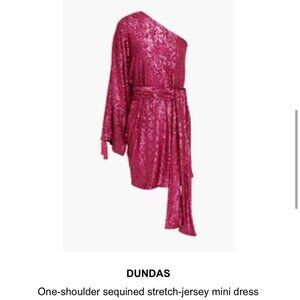 Sequin Off the Shoulder Dress